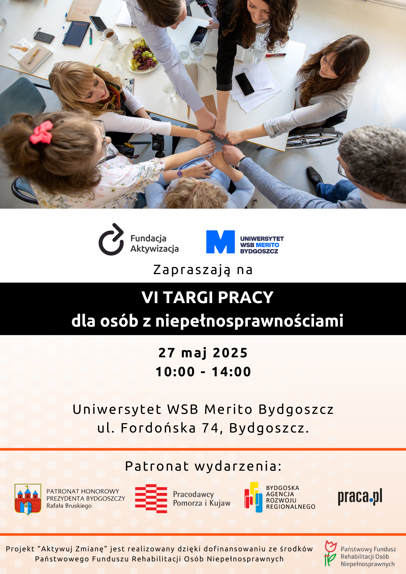 Zdjęcie artykułu Targi Pracy dla osób z niepełnosprawnościami.