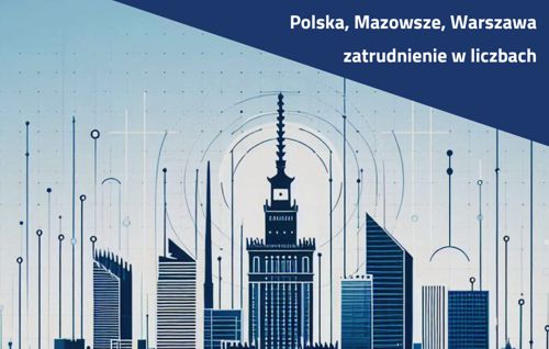 Zdjęcie artykułu Polska, Mazowsze, Warszawa - zatrudnienie w liczbach w styczniu 2025 r.